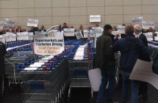 Beef farmers launch "blitz" at Tesco in Naas