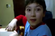 Nicest kid ever truly appreciates his chopping board prank gift