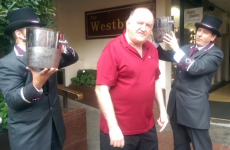 George Hook does the fanciest ice bucket challenge yet