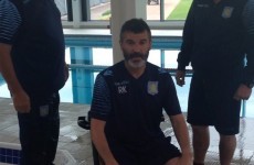 Roy Keane tries to look cool doing ice bucket challenge, nominates Martin O'Neill