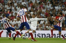 Cristiano Ronaldo was very lucky to get away with this punch last night