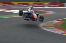 Driver walks away from terrifying crash at Belgian GP