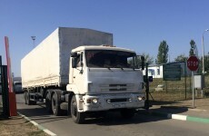 "Time for peace" as Russian convoy returns from Ukraine
