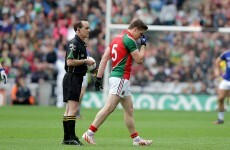 Should Mayo's Lee Keegan have been sent off for this?