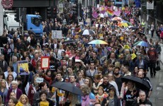 Thousands march to demand marriage equality