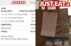Best delivery driver in Dublin goes the extra mile