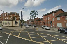 Petrol bombs were thrown at police in East Belfast last night