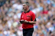 Barry Kelly to referee Tipperary and Kilkenny in All-Ireland hurling final