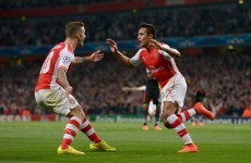 Alexis Sanchez strike sends 10-man Arsenal through