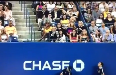 Look at Alec Baldwin's amazing tennis ball catch
