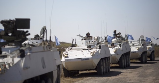 No Irish troops among dozens of peacekeepers captured in the Golan Heights