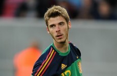 De Gea at Old Trafford for Man United medical