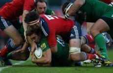 Anthony Foley got his first win as Munster coach tonight