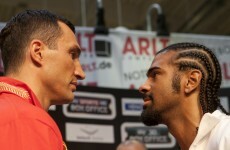 Watch: Haye promises 'brutal execution' of Klitschko