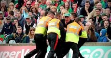 VIDEO: Ugly scenes as fan invades pitch during Mayo-Kerry clash