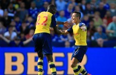 Sanchez puts Arsenal in front but Ulloa equalises for Leicester