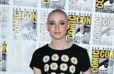 Here's a video of Karen Gillian shaving all her lovely hair off