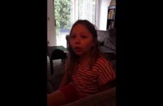 Little girl refuses to accept that Hello Kitty isn't actually a cat
