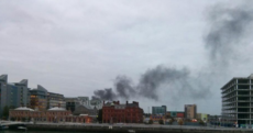 Fire brigade at the scene of blaze in inner-city Dublin