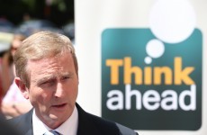 "We're not in a position to write large cheques": Enda plays down tax-cut talk