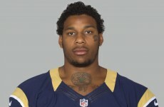 An NFL player got a tattoo on his face to keep himself from ever getting a normal job