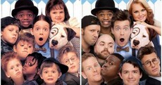The cast of the Little Rascals re-created the poster and it is AMAZING