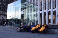 People are ALREADY queueing for the new iPhone in New York
