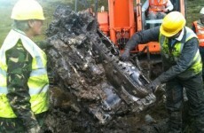 Wreckage of WWII Spitfire raised from Donegal bog