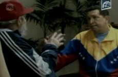 Where's Hugo? He's in Cuba with his pal Castro