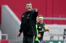 'It'll be hard to sleep tonight' - Munster's Foley hurt by Edinburgh loss