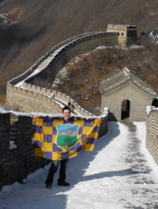 These Tipperary fans are a long, long way from home