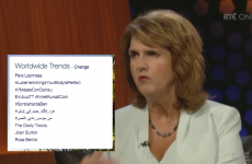 Joan Burton trended worldwide on Twitter after Late Late Show appearance