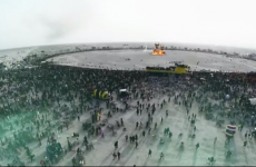 Amazing drone footage shows the insanity of the Burning Man festival