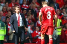 Gerrard 'blown away' by Liverpool boss Rodgers