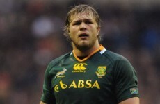 Duane Vermeulen almost disembowelled an Australian player earlier