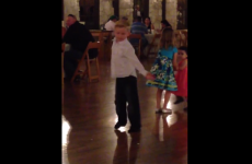 Kid killing it on wedding dance floor PLUS amazing commentary