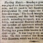 200 years ago there was an Ireland v Russia hurling match in London