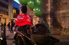 Someone stuck a Cork jersey on Molly Malone last night...