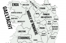 This map perfectly encapsulates how Dubliners perceive the rest of Ireland