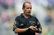 Eddie Kinsella to referee Kerry and Donegal in the All-Ireland senior football final