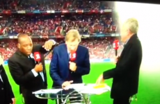 Switzerland turned the hose on ITV's punditry team and it was TV gold