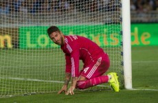 Oh Sergio Ramos, you cheeky divil