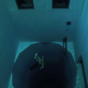 This video of an extremely deep swimming pool will give you weird feelings