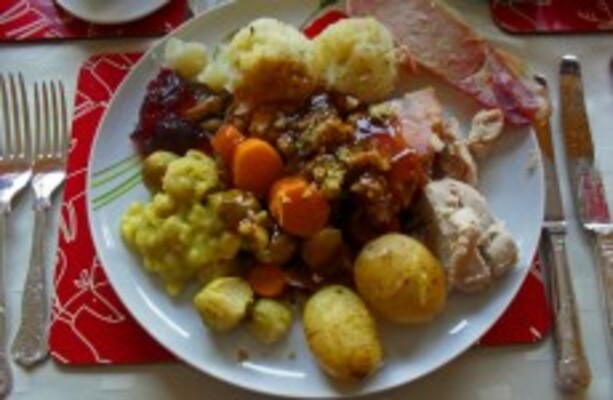 Irish mammy made Christmas dinner in Carlow today for emigrating son