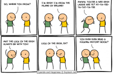 Web comic Cyanide and Happiness sums up every Irish person's rage