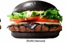 Burger King releasing a 'black burger' in Japan with bamboo charcoal cheese and squid ink ketchup