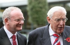 "I have lost a friend": McGuinness pays tribute to the late Ian Paisley