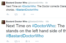 Parody Twitter account reimagines Doctor Who as THAT guy