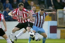 Eight-man Drogheda earn unlikely draw with Derry