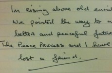 From adversaries to friends: Martin McGuinness signs book of condolences for Ian Paisley